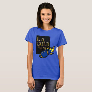 BLUE AND YELLOW FOOTBALLS T-Shirt