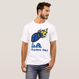 BLUE AND YELLOW FOOTBALLS T-Shirt