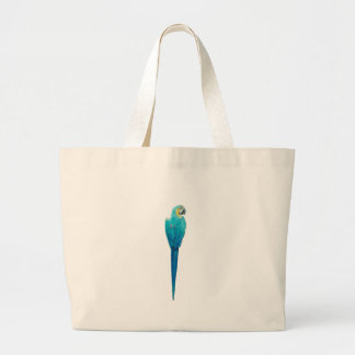 Blue and Yellow Macaw from Junglewalk.com Large Tote Bag