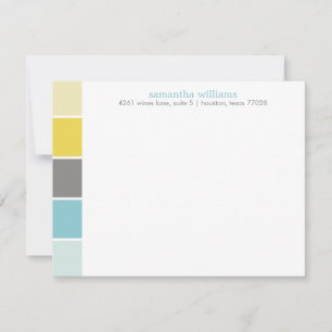Blue and Yellow Modern Decorative Colour Blocks