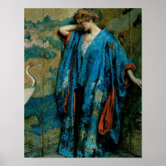 Blue and Yellow Poster (Front)