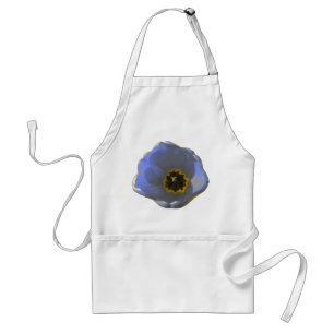 Blue and Yellow Tulip Apron