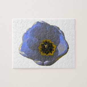 Blue and Yellow Tulip Puzzle