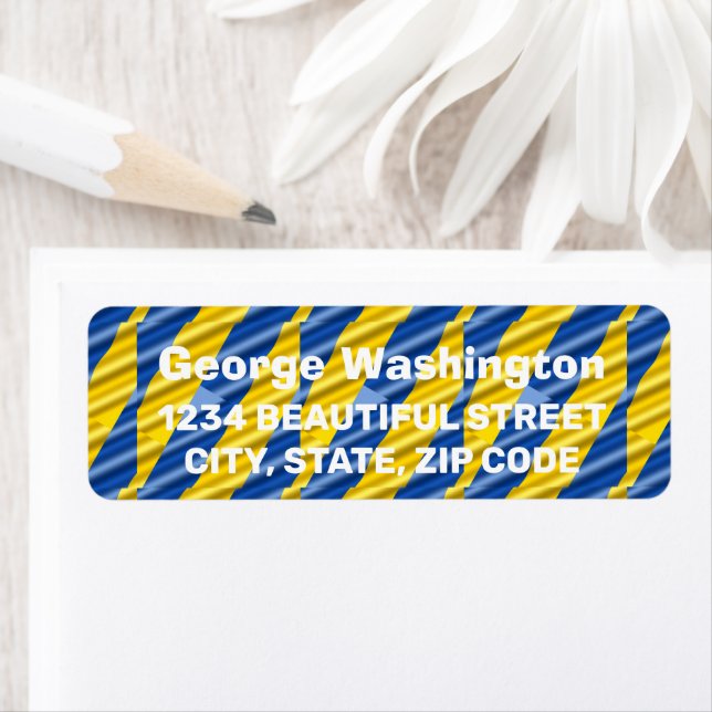 Blue and Yellow Ukraine Inspired peace anti war (Insitu)