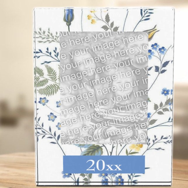   Blue and yellow wildflowers Photo Block (Creator Uploaded)