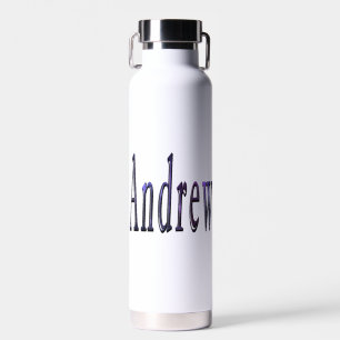 Blue Andrew Name, Water Bottle