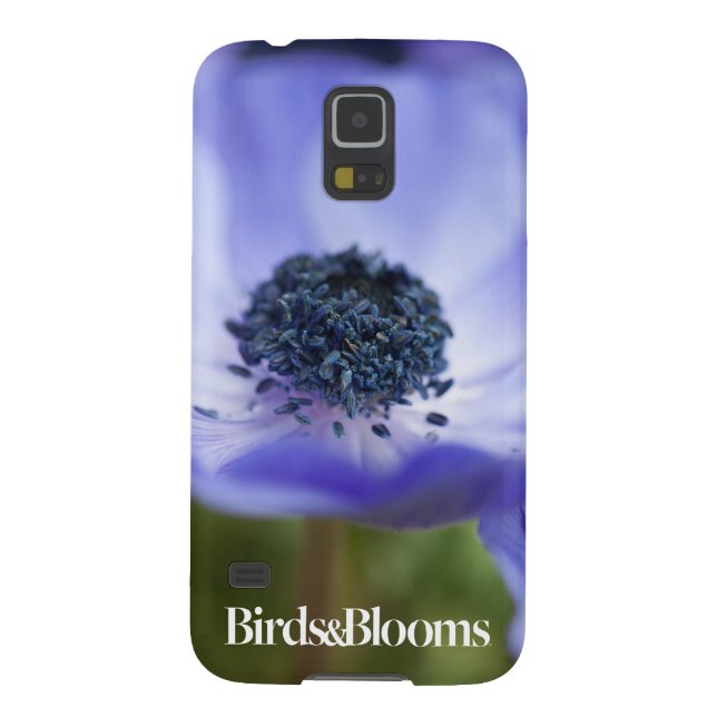 Blue Anemone Case-Mate Samsung Galaxy Case (Back)