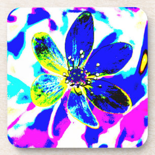 blue anemone coaster
