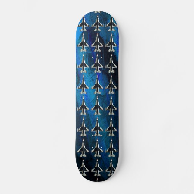 Blue Angel Fighter Jets Skateboard (Front)