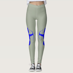 Blue Angel Grey Leggings