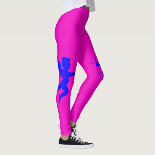 Blue Angel Pink Leggings