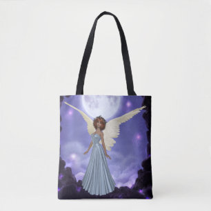 Blue Angel print all over tote bag