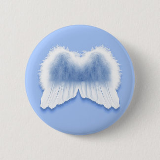 Blue Angel Wings 2¼ Inch Round Button