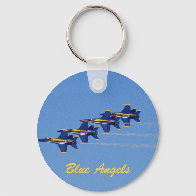 Blue Angels01, Blue Angels Key Ring (Front)
