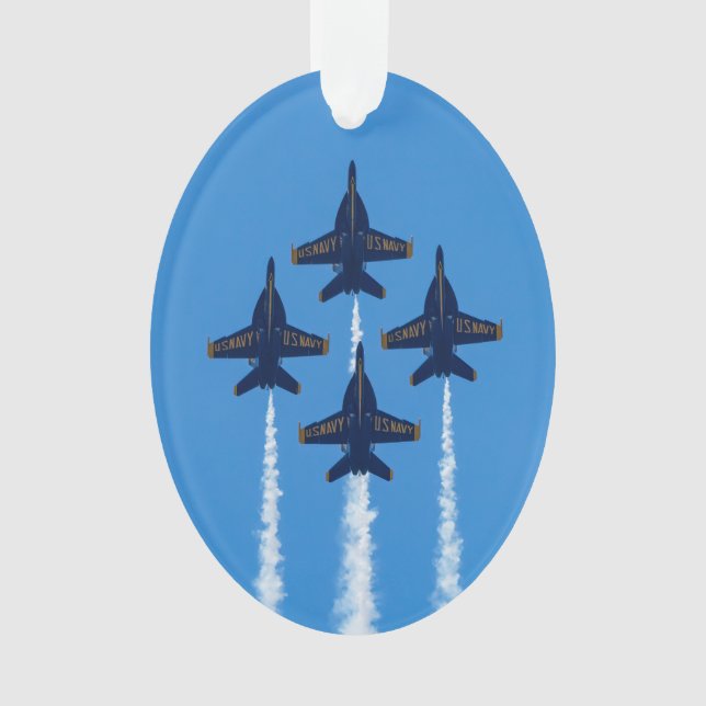 Blue Angels Acrylic Ornament (Front)