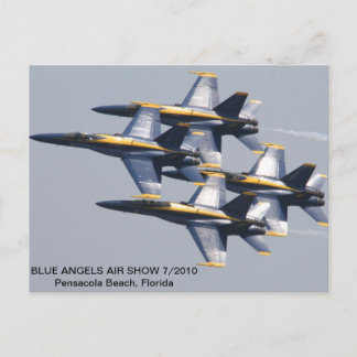 Blue Angels Air Show 7/2010 Postcard