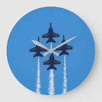 Blue Angels Clock