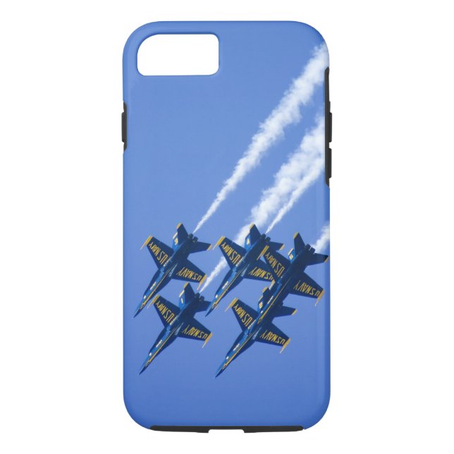 Blue Angels flyby during 2006 Fleet Week Case-Mate iPhone Case (Back)