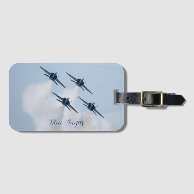 Blue Angels Luggage Tag (Front Horizontal)