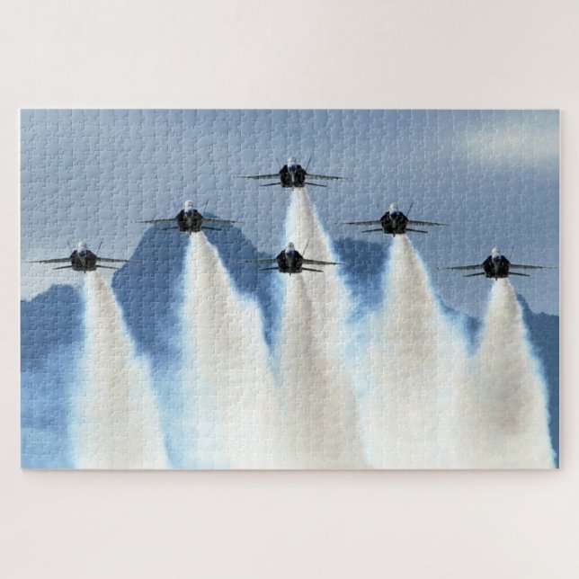 Blue Angels Pensacola Florida Air Show Jigsaw Puzzle (Horizontal)