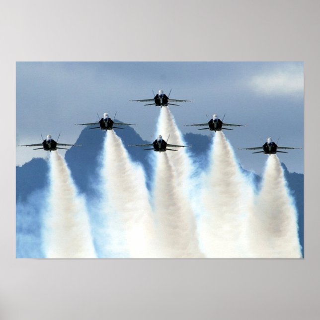Blue Angels Pensacola Florida Air Show Poster (Front)