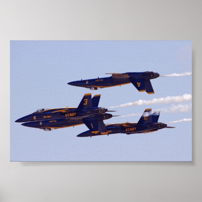 Blue Angels Poster (Front)
