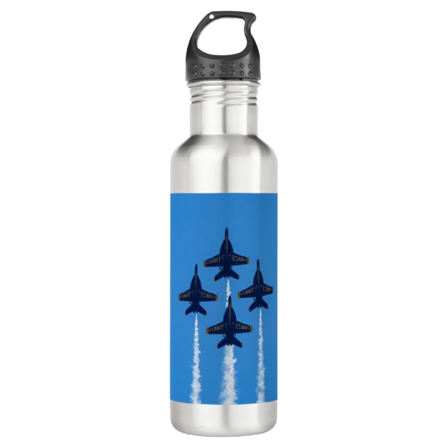 Blue Angels Water Bottle (Front)