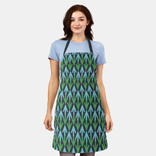 Blue Arrows Apron