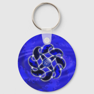 Blue As the Sea Keychain