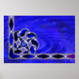 Blue As the Sea Print