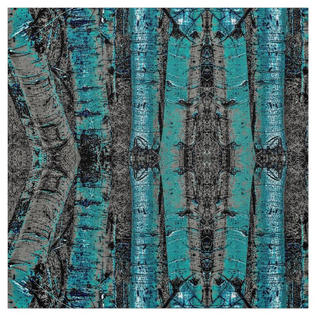 Blue Aspens Fabric (Swatch)