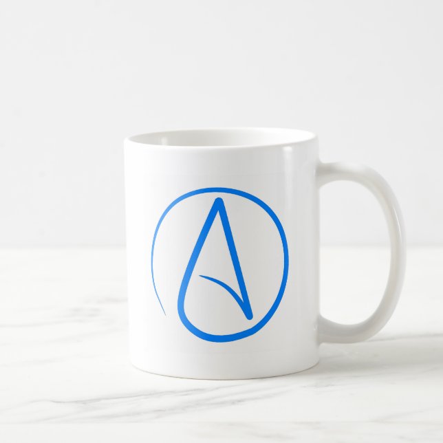 Blue Atheist A Coffee Mug (Right)