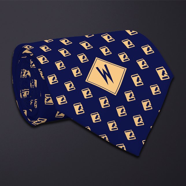 Blue Attorney Law Professor Tie (Creator Uploaded)