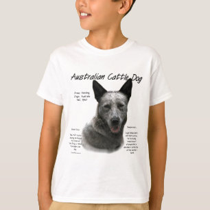 Blue Australian Cattle Dog History; Blue ACD T-Shirt