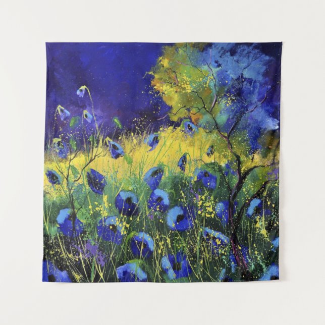 Blue autumn, Art   Tapestry (Front)