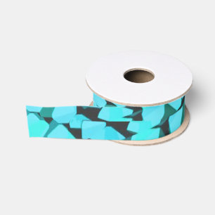 Blue Avalanche ribbon Grosgrain Ribbon