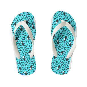 Blue Avalanche toddler flip flops