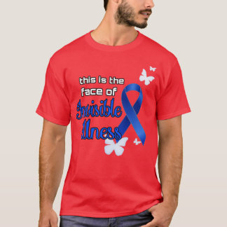 Blue Awareness Ribbon T-Shirt