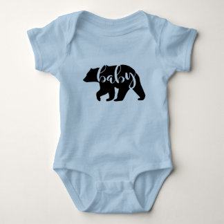 Blue Baby Bear Matching Family Shirts