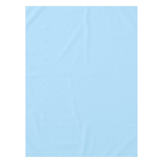 Blue,baby blue  shower  tablecloth (Front)