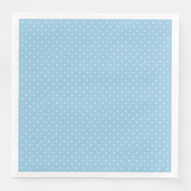 Blue Baby Boy Napkin (Front)