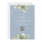 Blue Baby In Bloom Greenery All In One Baby Shower