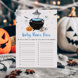 Blue Baby is Brewing Baby Name Race Game