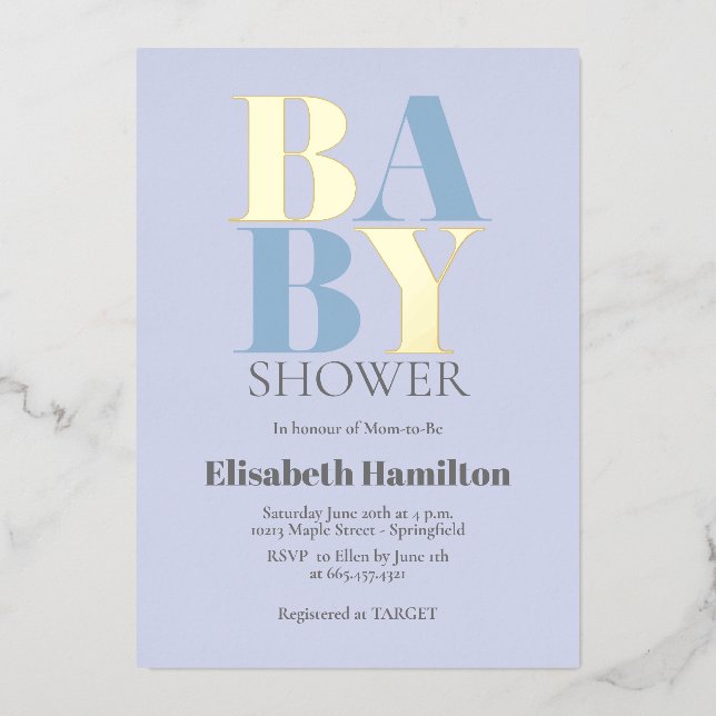 Blue Baby Shower (Front)