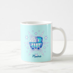 Blue Baby Snowflake Coffee Mug