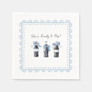 Blue Baby Soda Ready to POP Napkin