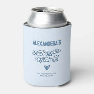 Blue Bachelorette Party Favour Can Cooler