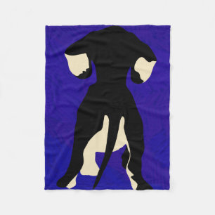 Blue Backdrop Fleece Blanket