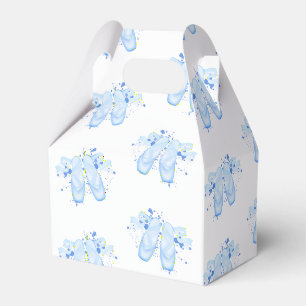 Blue Ballet Birthday Pointe Shoes Favour Box
