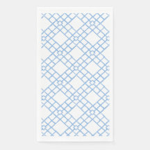 Blue Bamboo Lattice Paper